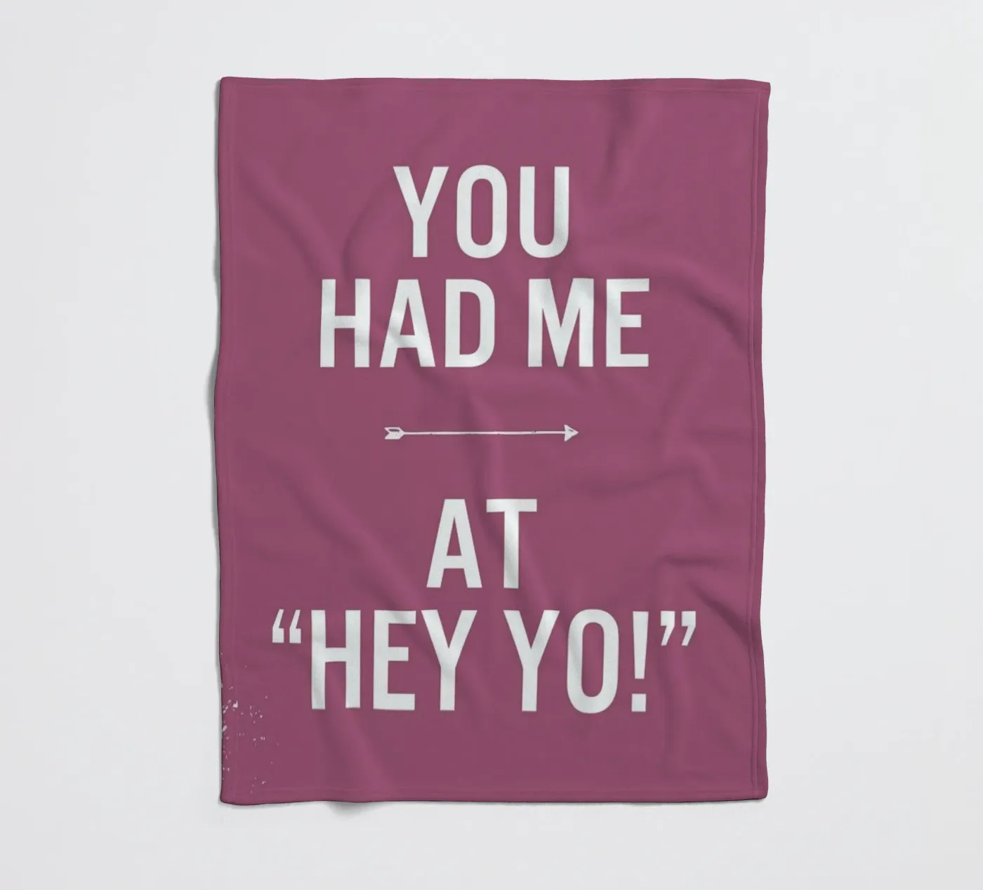 Hey Yo Fleecedecke von LeDieg