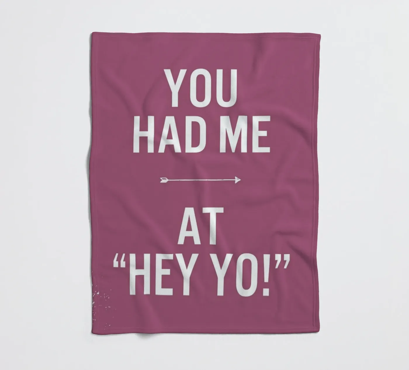 Hey Yo Fleecedecke von LeDieg