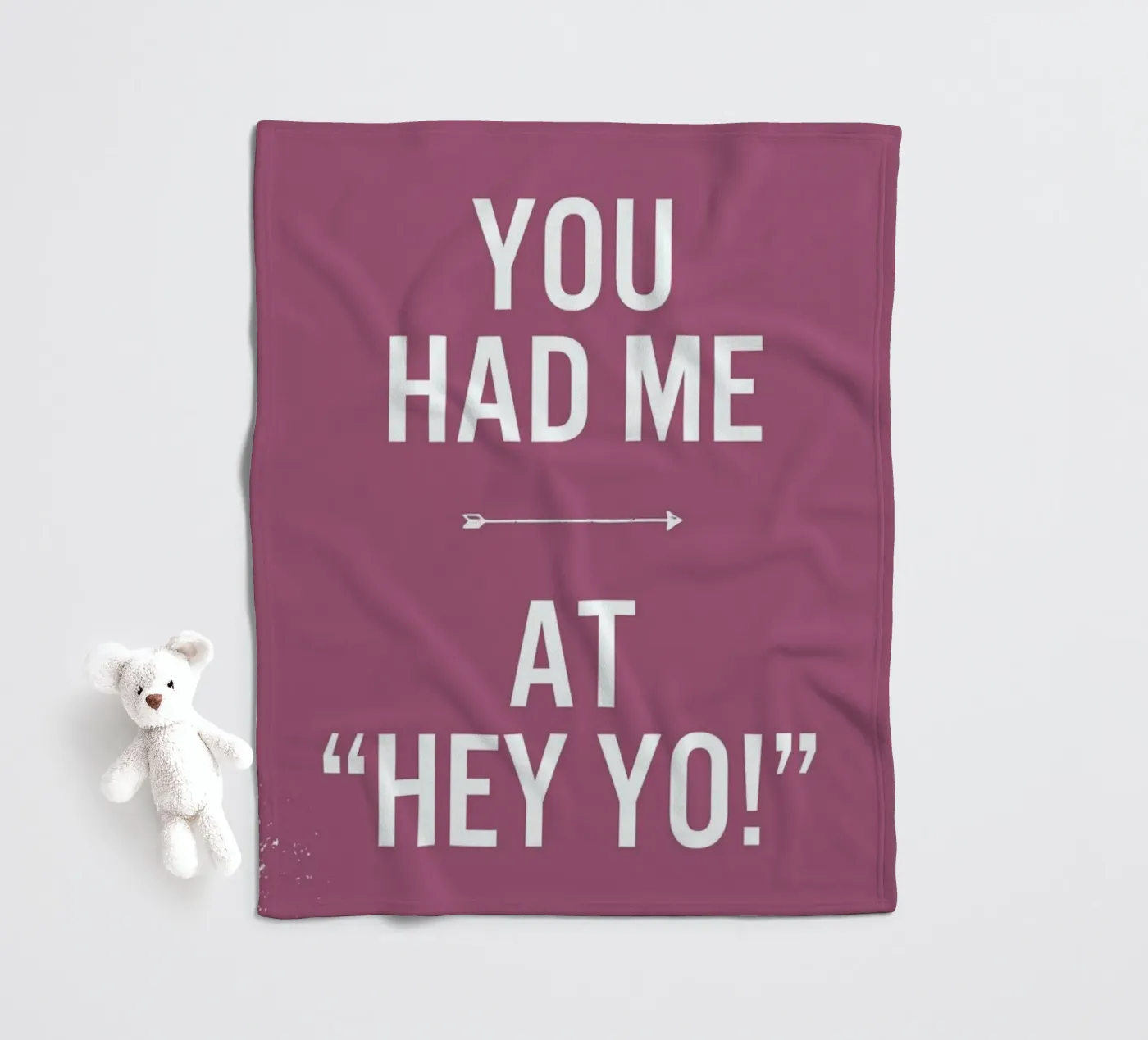 Hey Yo Fleecedecke von LeDieg