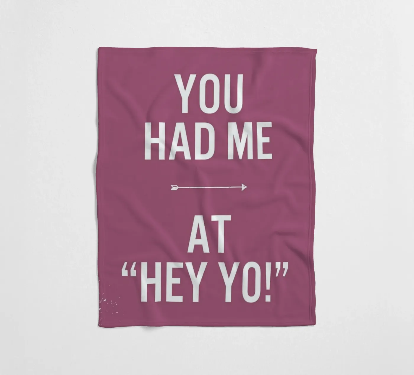 Hey Yo Fleecedecke von LeDieg