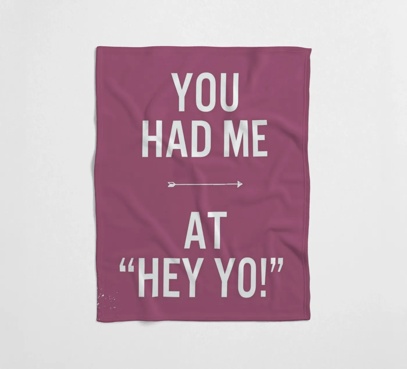 Hey Yo Fleecedecke von LeDieg
