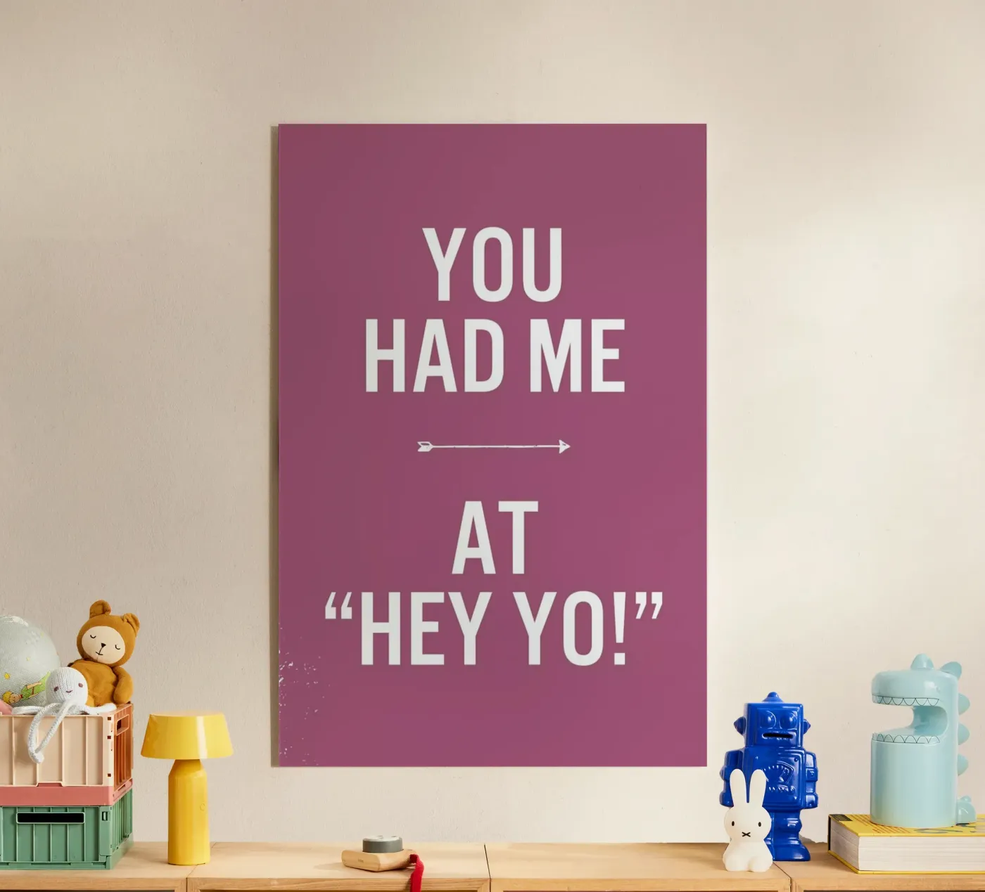 Hey Yo plexiglas de LeDieg