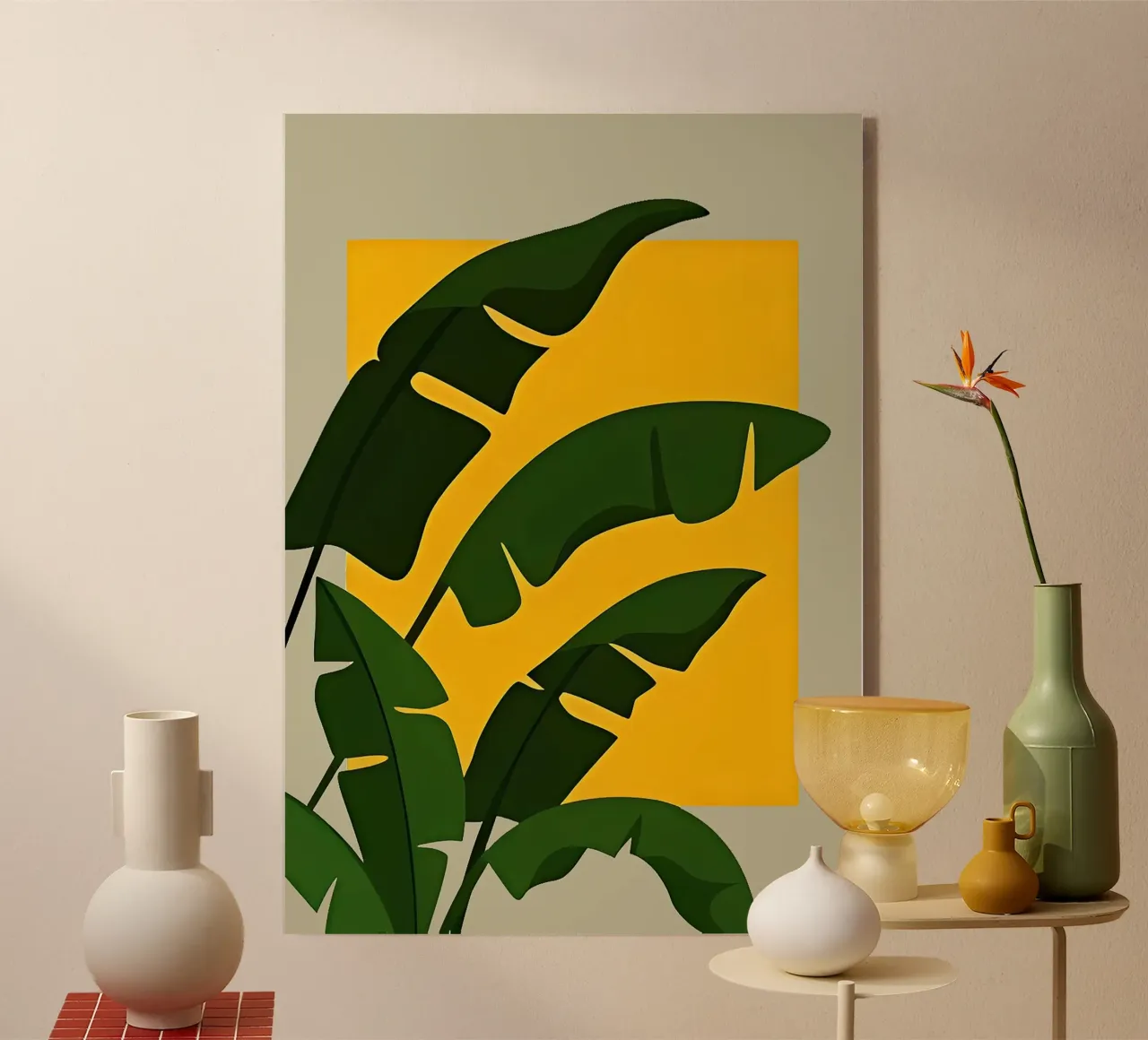 Banana Leaf plexiglass da Jose