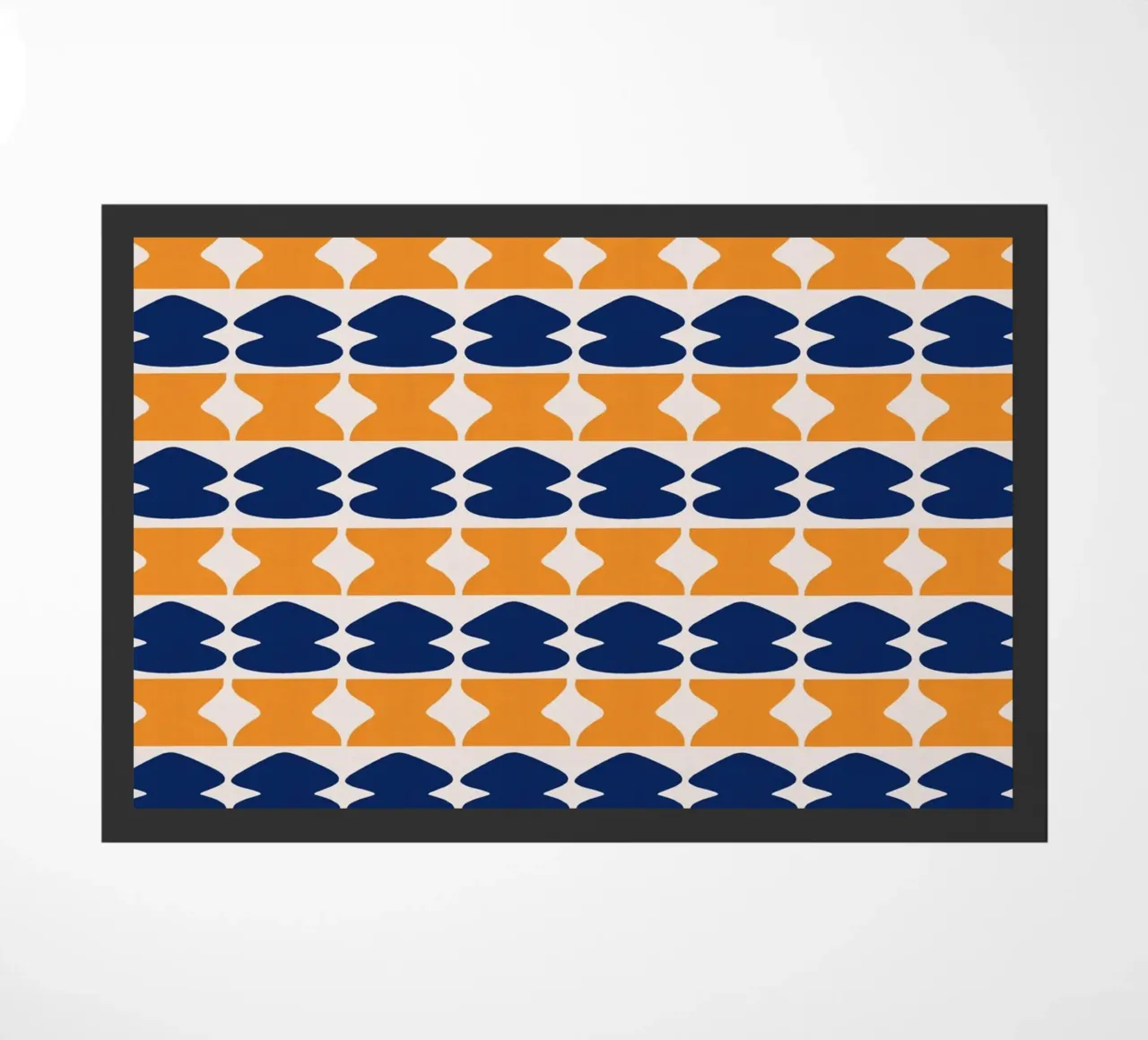 Repetitive pattern 04 doormat by Little Dean