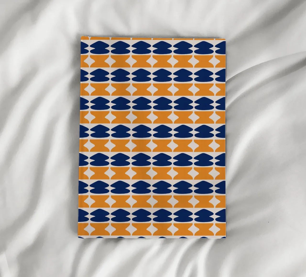 Repetitive pattern 04 notebook by Little Dean