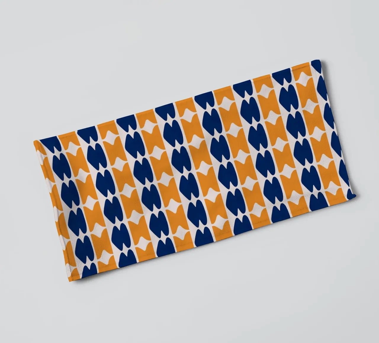 Repetitive pattern 04 towel by Little Dean
