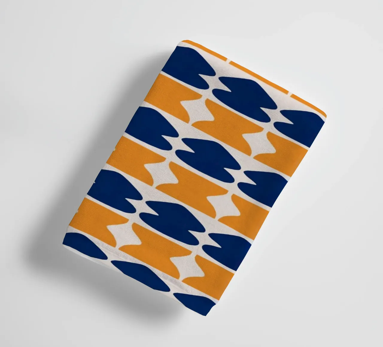 Repetitive pattern 04 towel by Little Dean