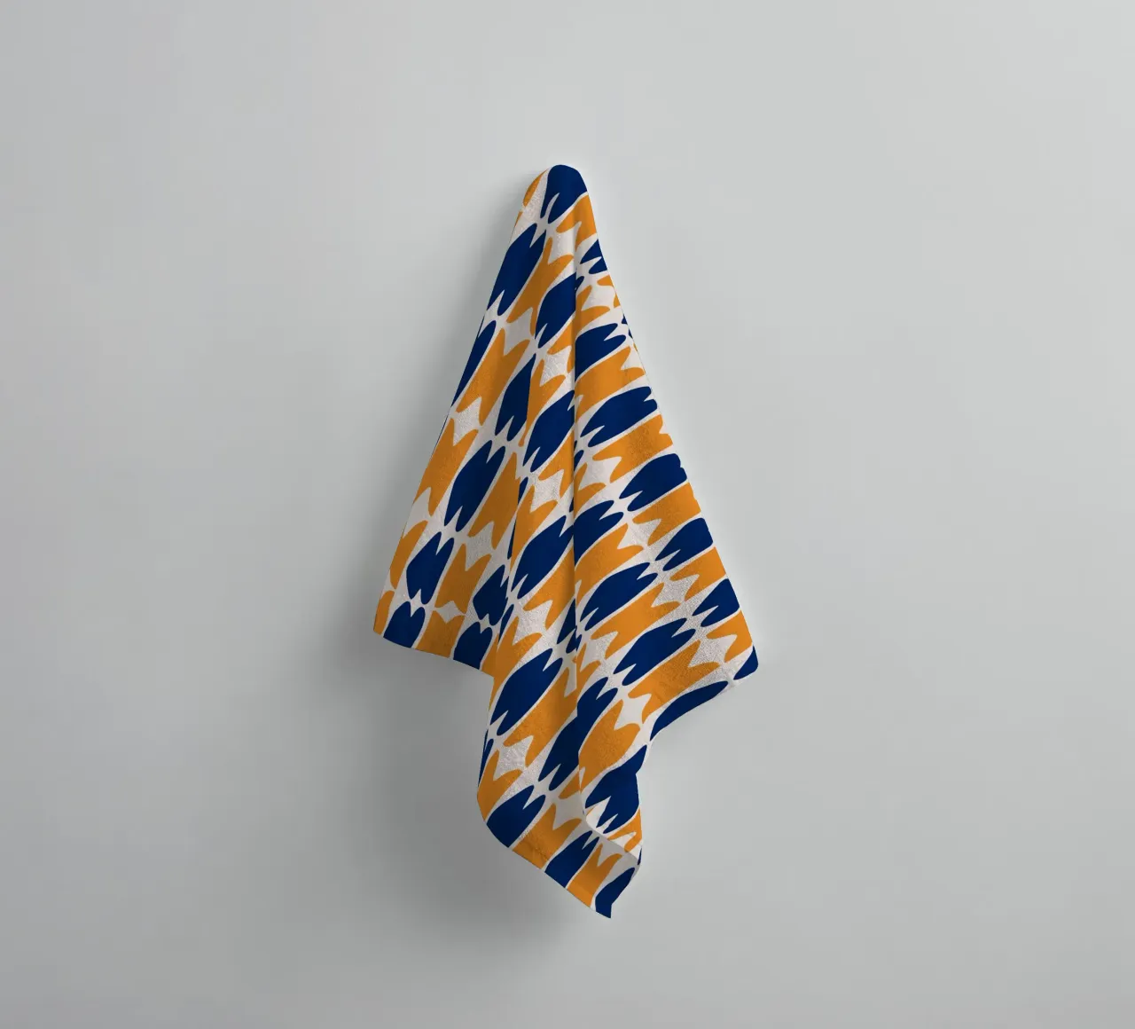 Repetitive pattern 04 towel by Little Dean