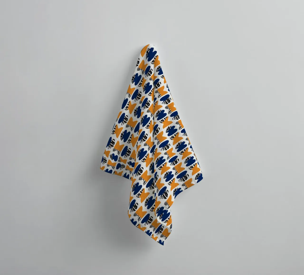 Repetitive pattern 05 towel by Little Dean