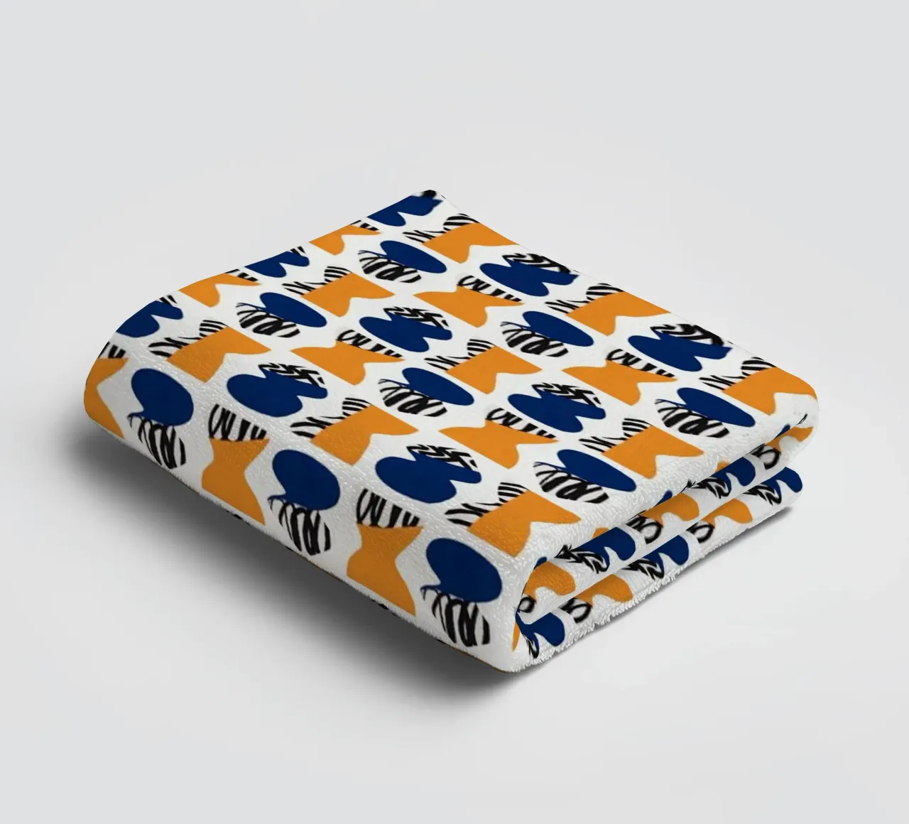 Repetitive pattern 05 towel by Little Dean