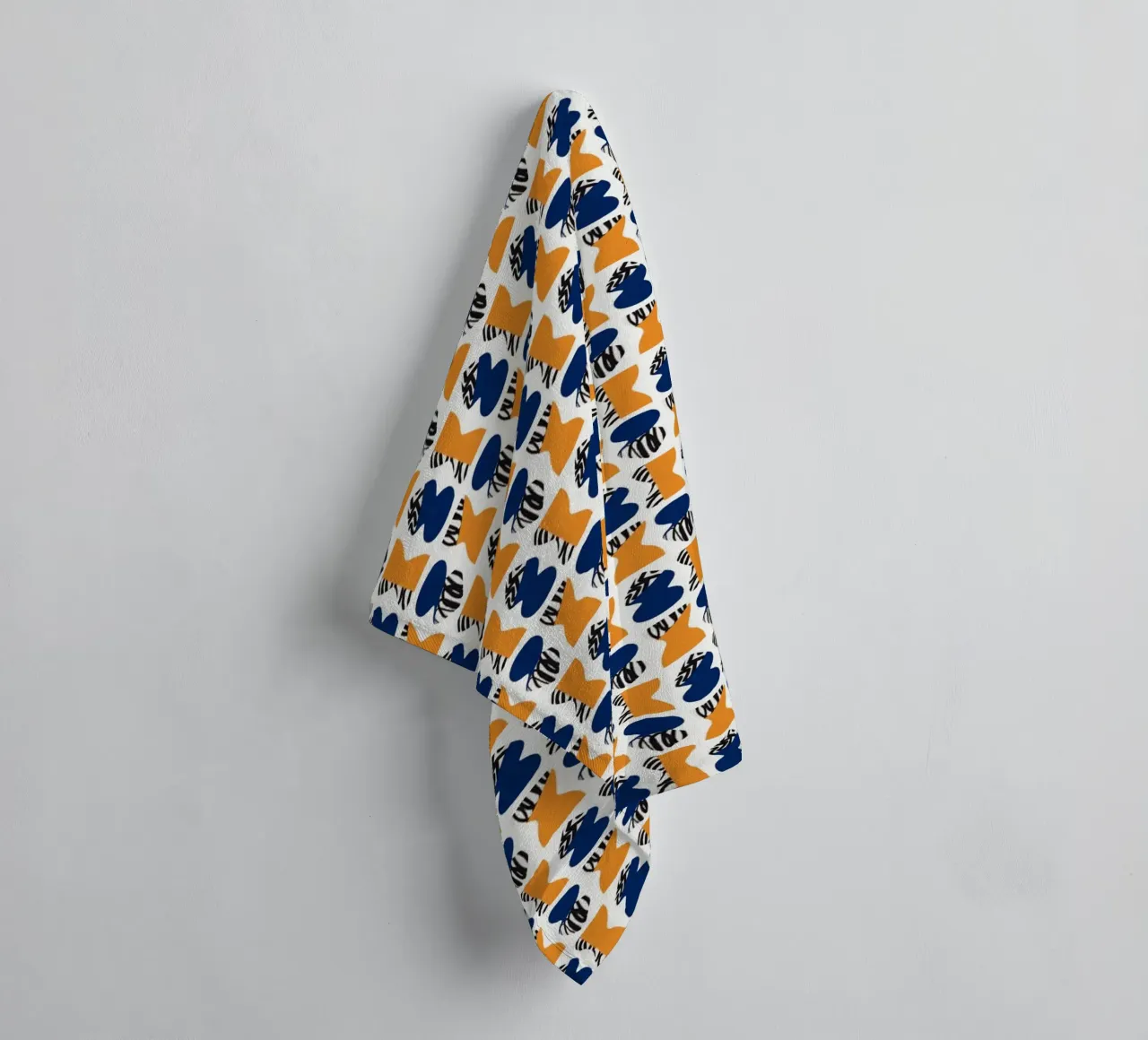Repetitive pattern 05 towel by Little Dean