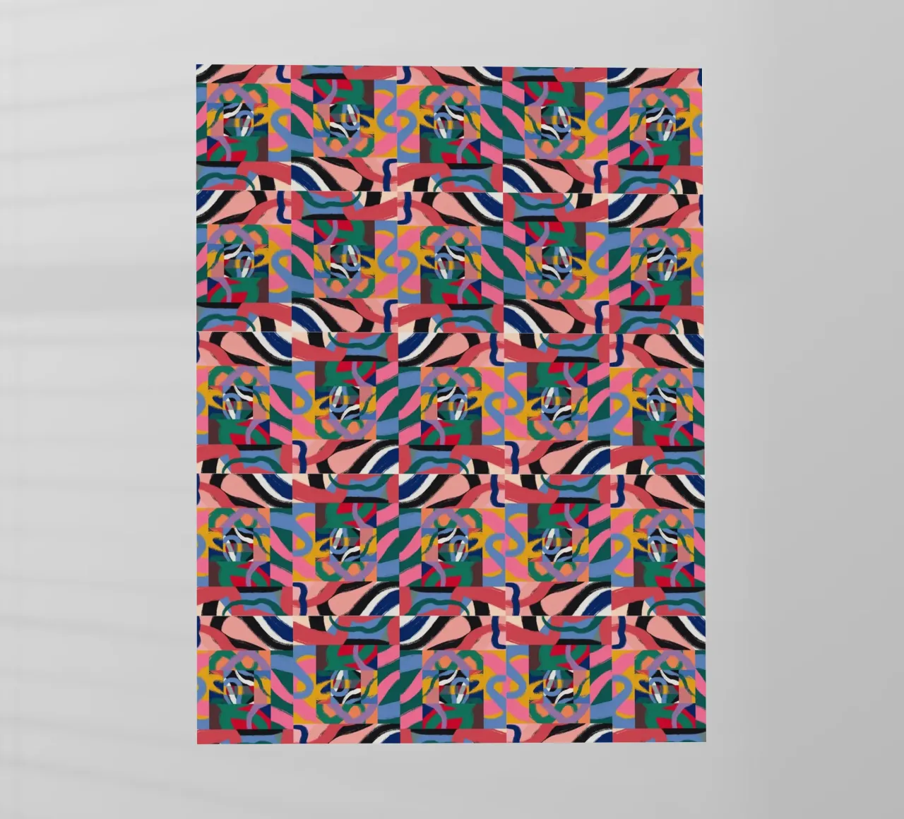 Schema ripetitivo 07 pellicola backlit da Little Dean