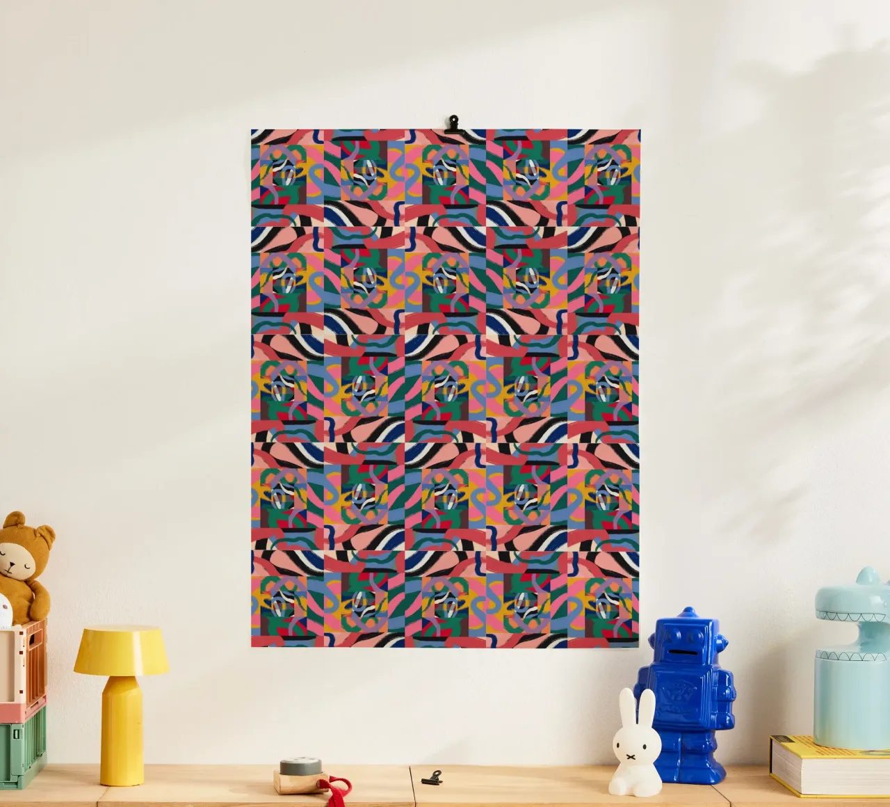 Repetitive pattern 07 hahnemühle by Little Dean