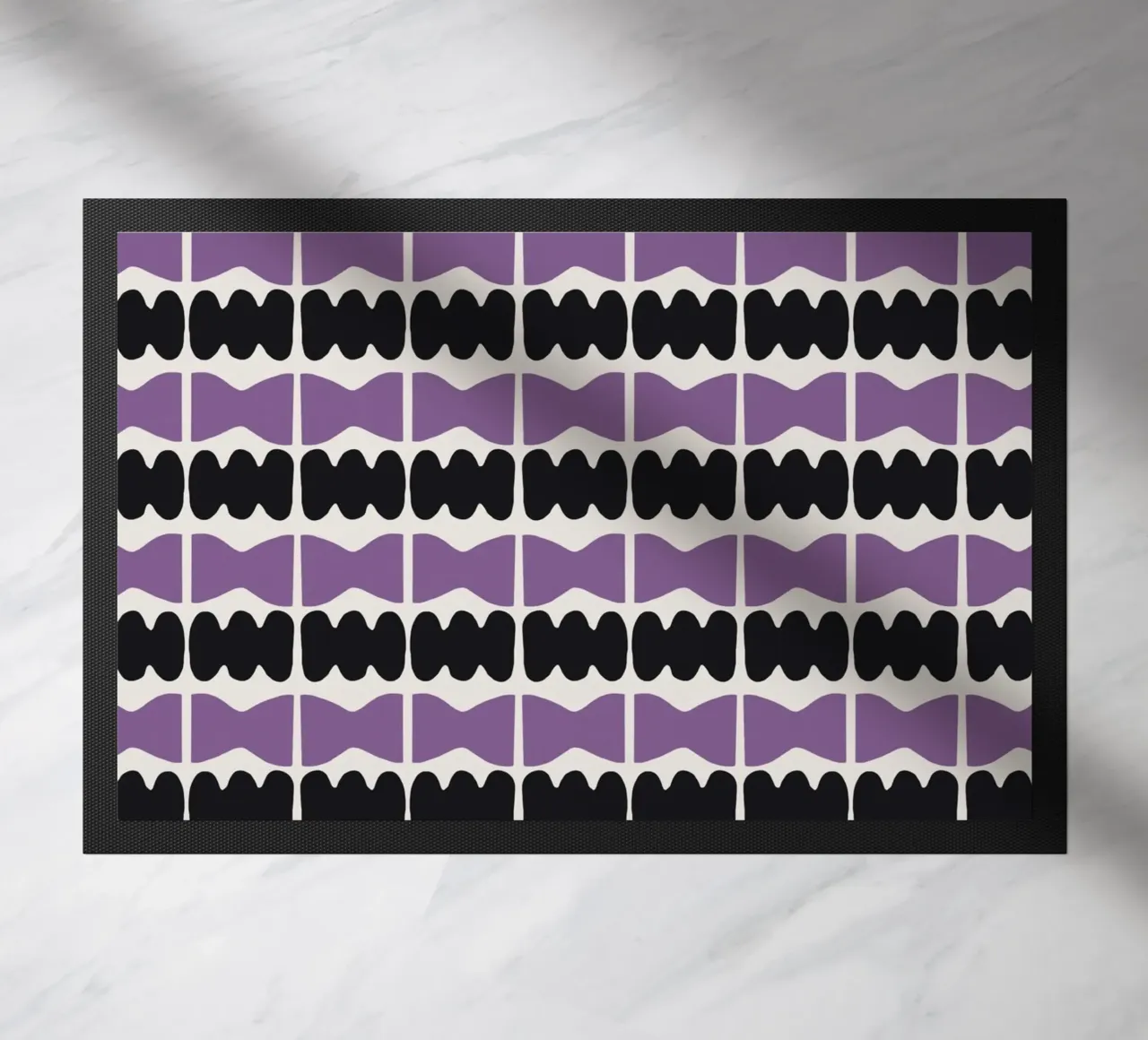 Repetitive pattern 08 doormat by Little Dean