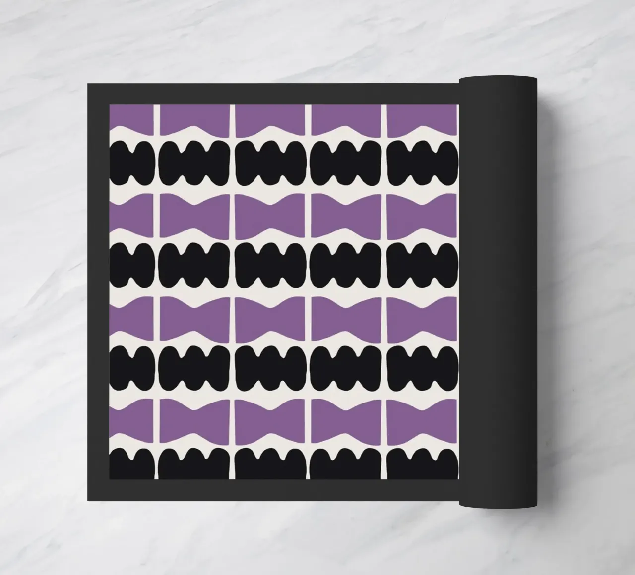 Repetitive pattern 08 doormat by Little Dean