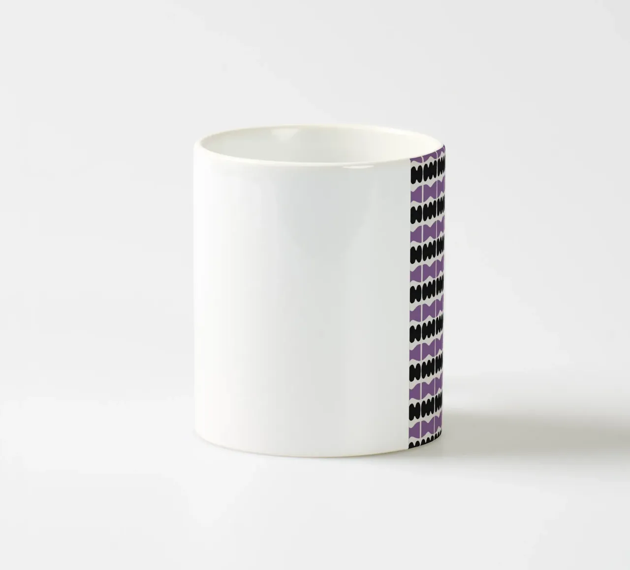 Schema ripetitivo 08 tazza in ceramica da Little Dean