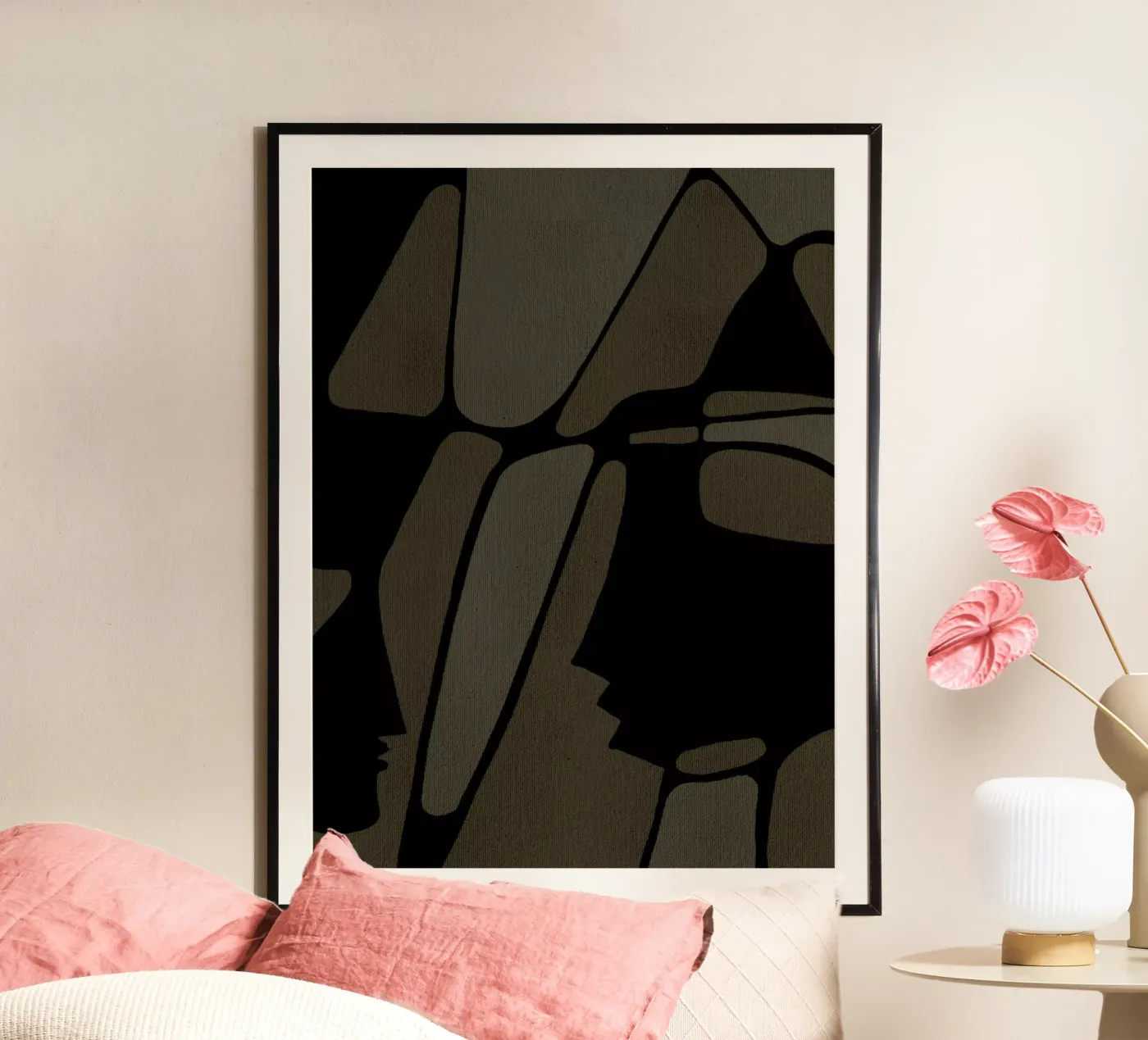 Inner Stillness 2 poster van Shatha Al Dafai