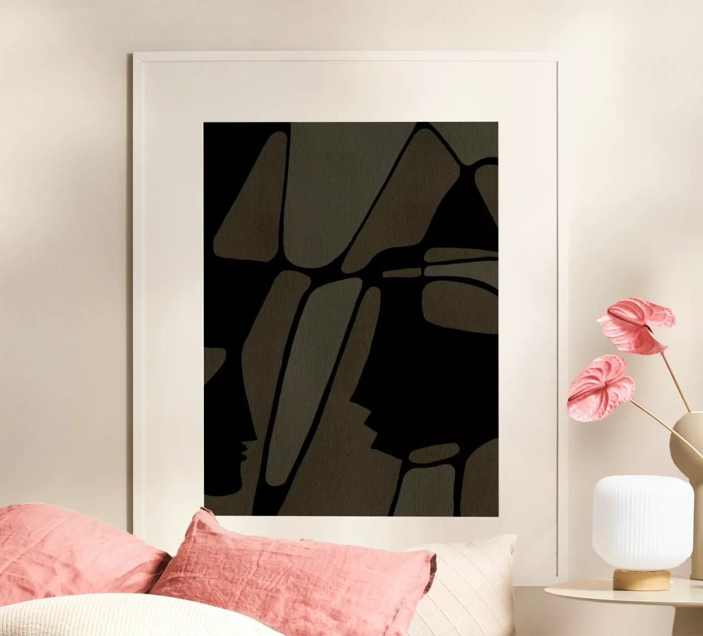 Inner Stillness 2 poster by Shatha Al Dafai