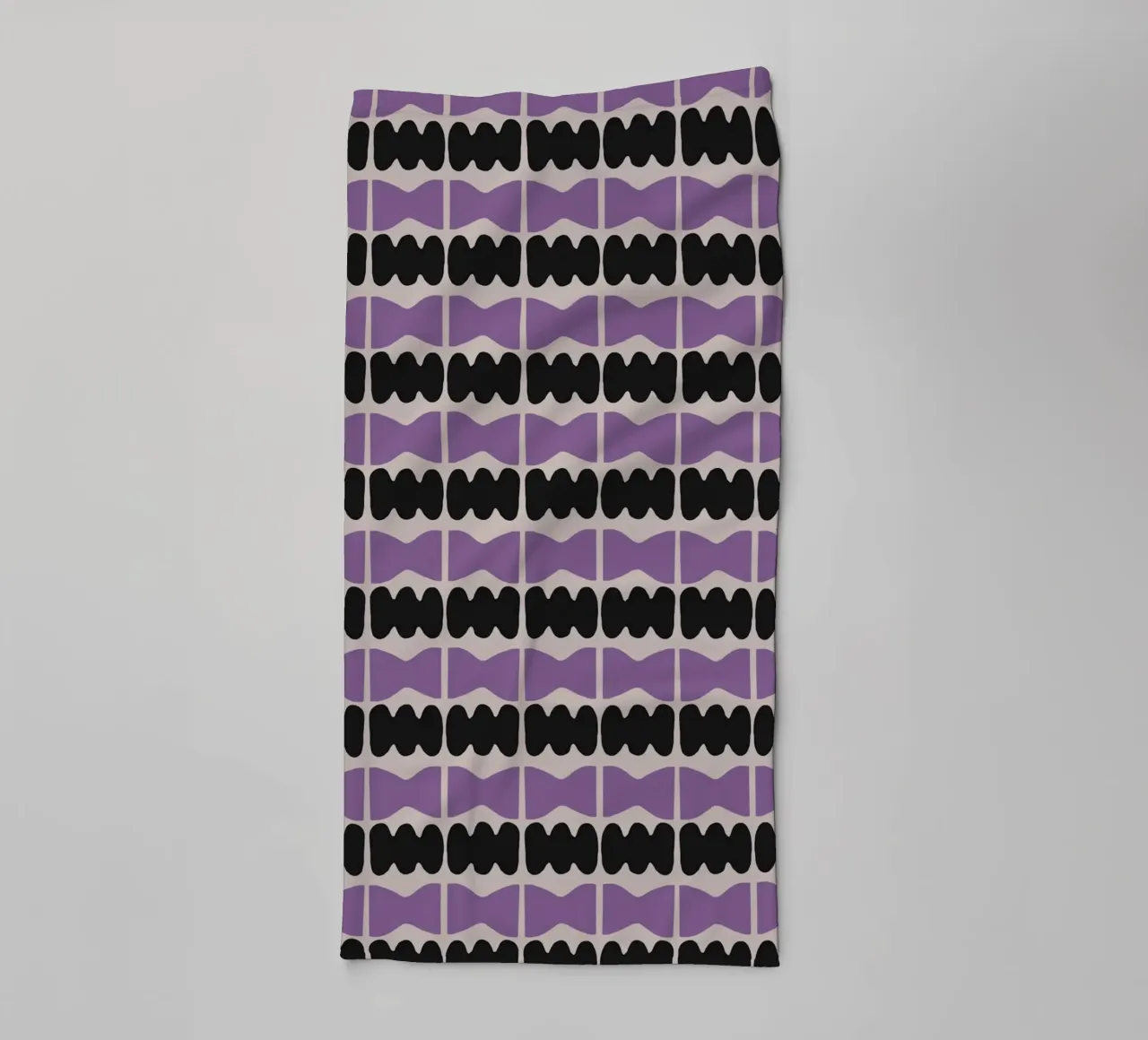 Repetitive pattern 09 towel by Little Dean