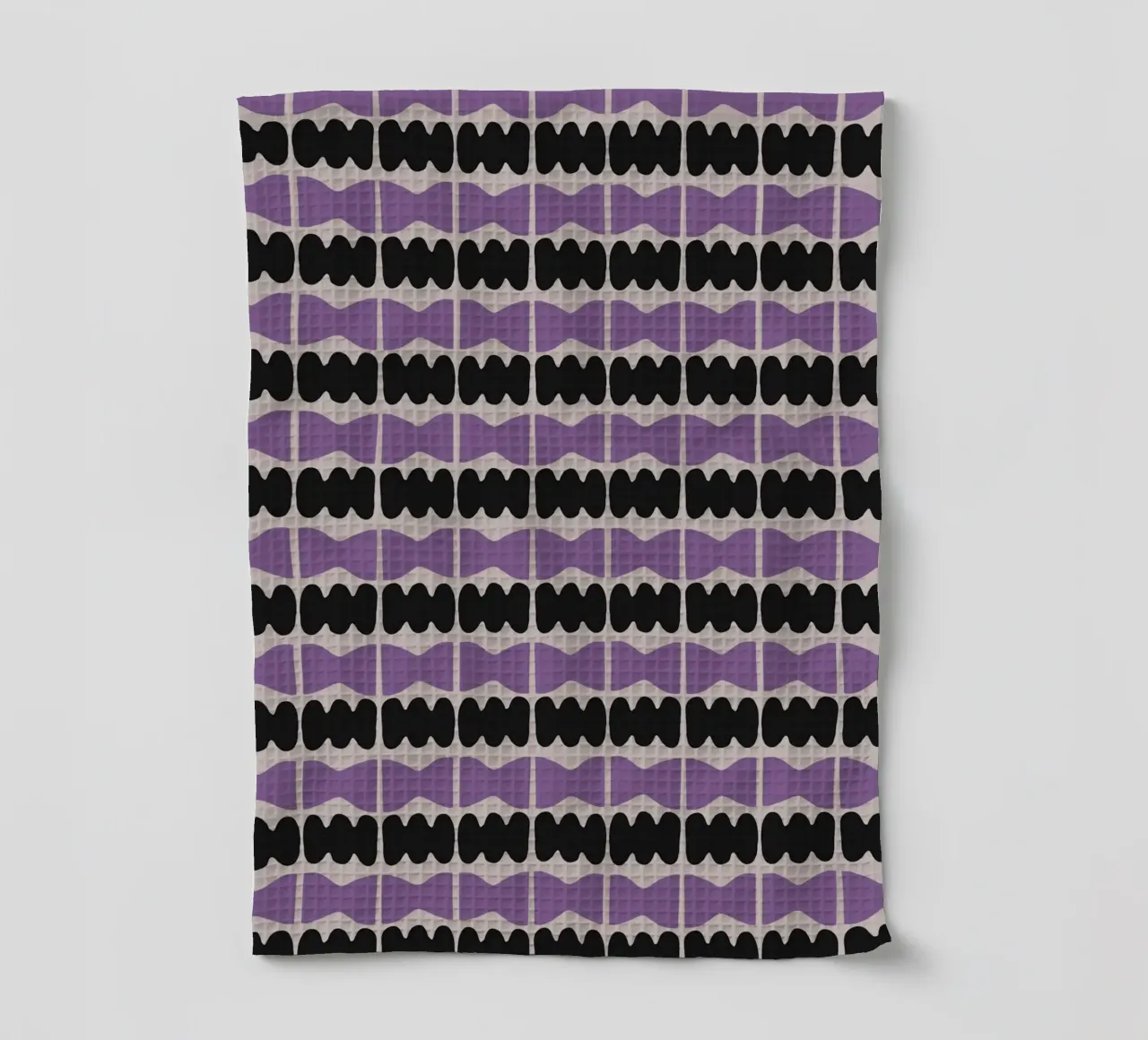 Repetitive pattern 09 tea towel by Little Dean