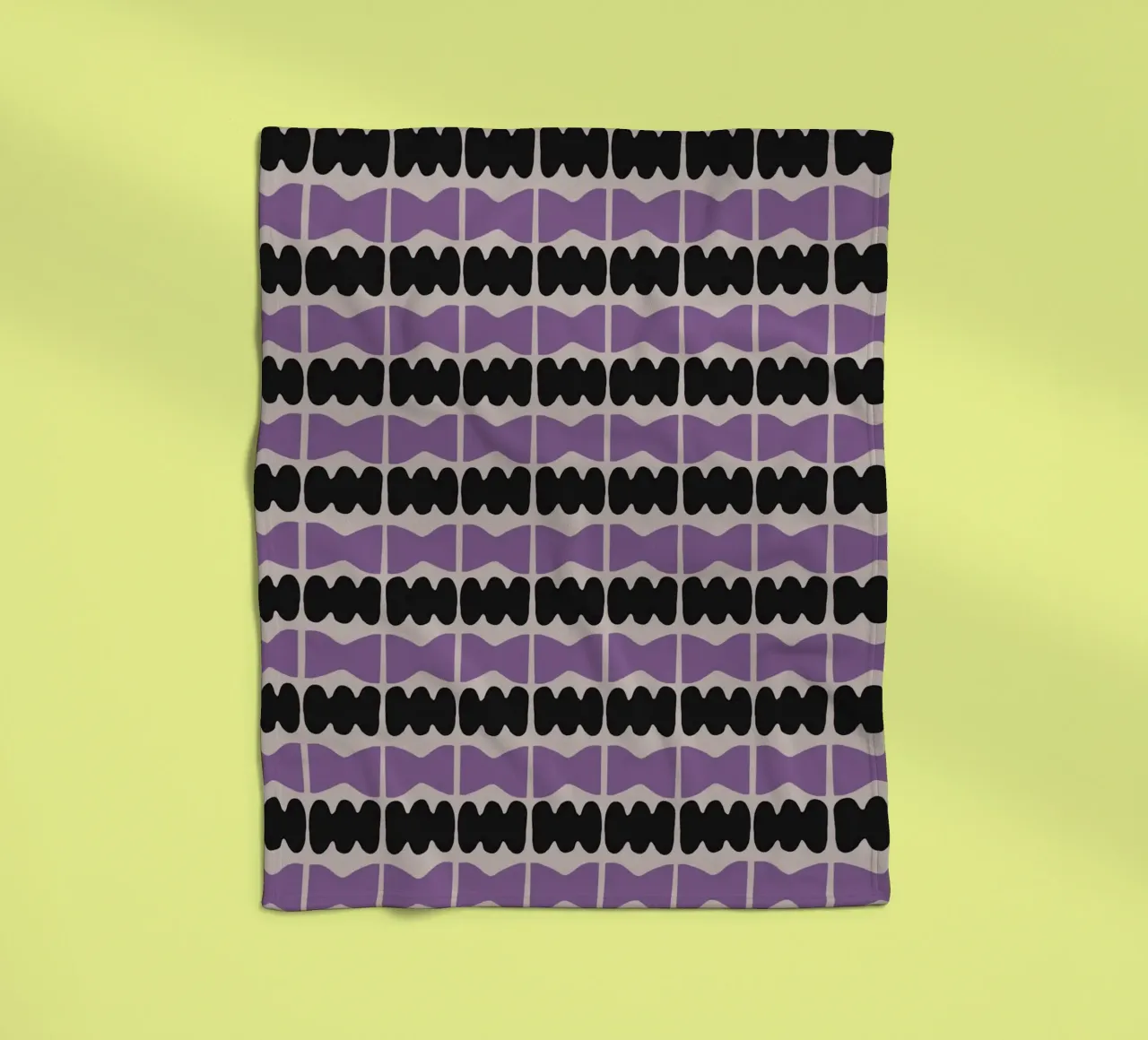 Repetitive pattern 09 fleece blanket by Little Dean