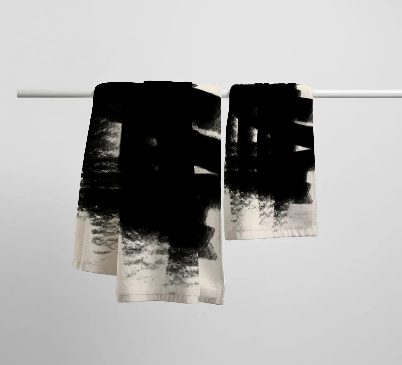 Silent Structure asciugamano da bagno da RS LAB STUDIO