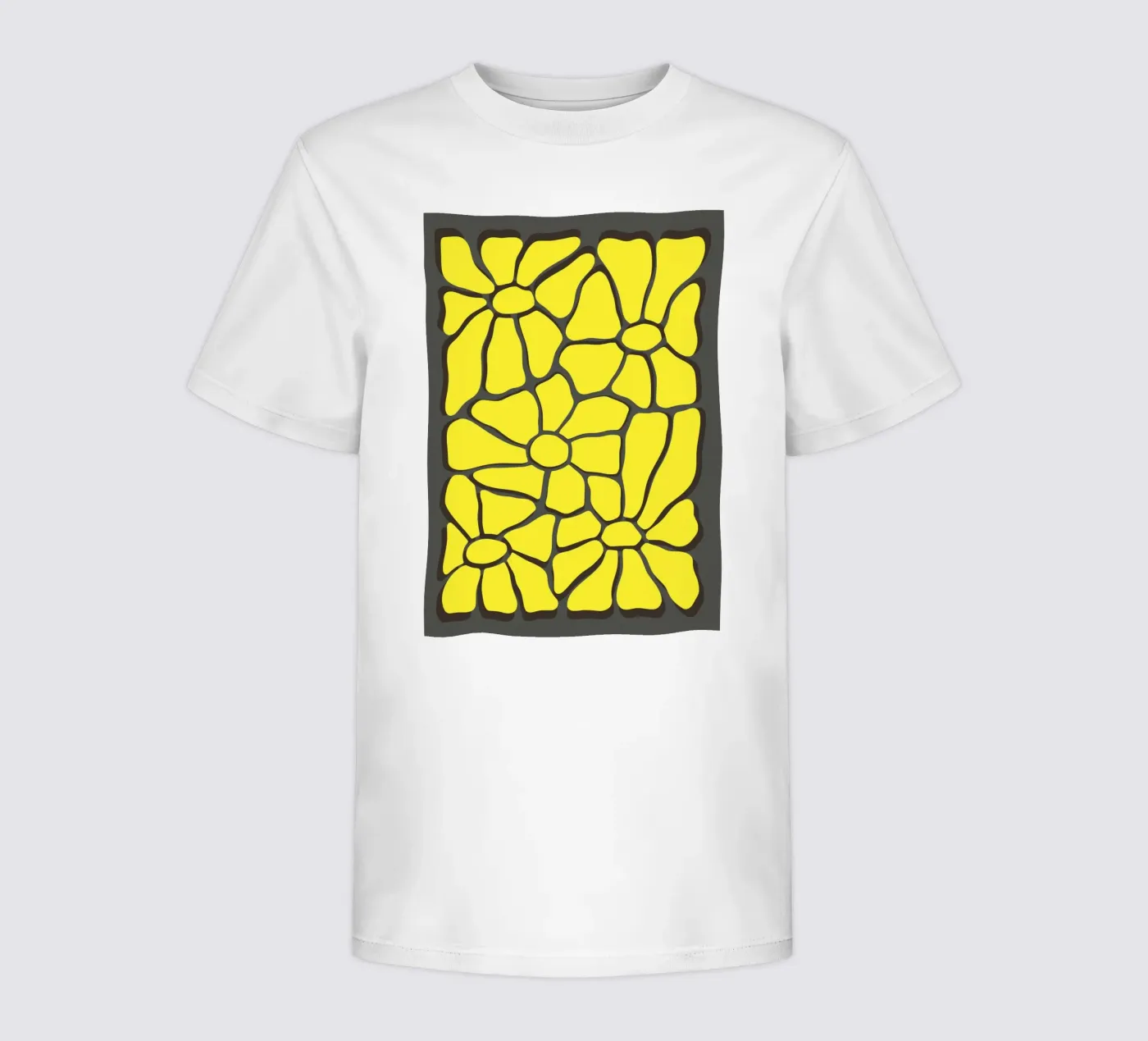 Flower composition kinder t-shirt van RS LAB STUDIO
