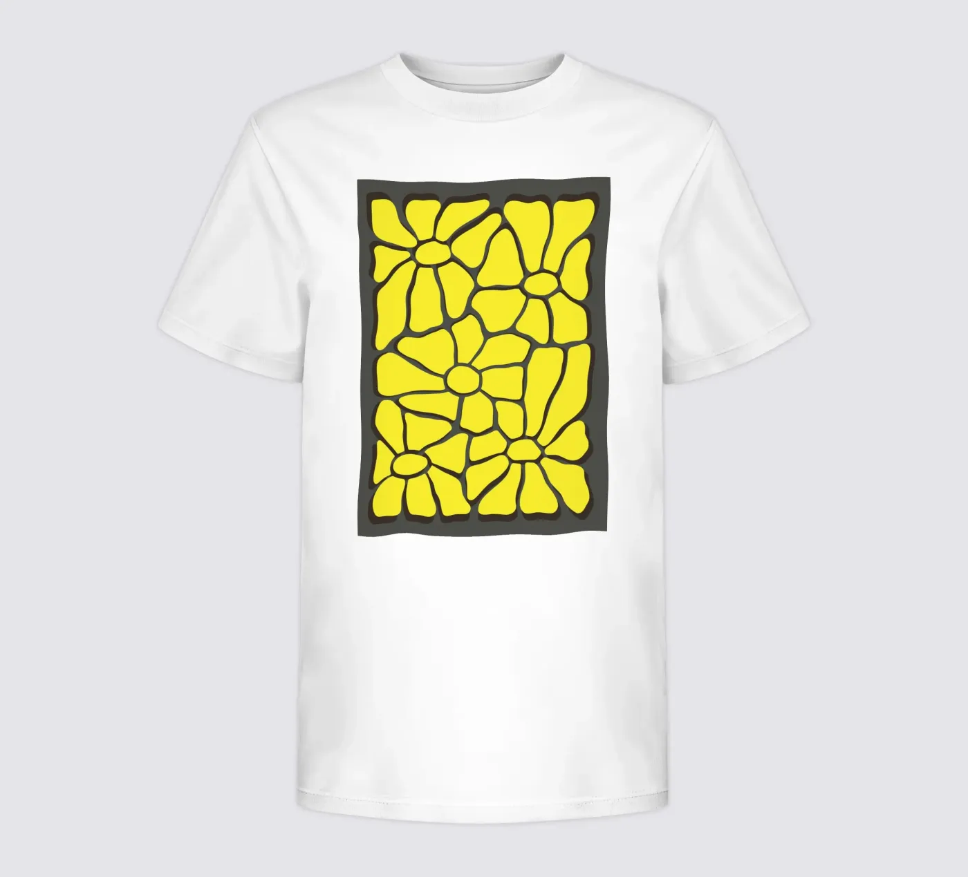 Flower composition kinder t-shirt van RS LAB STUDIO