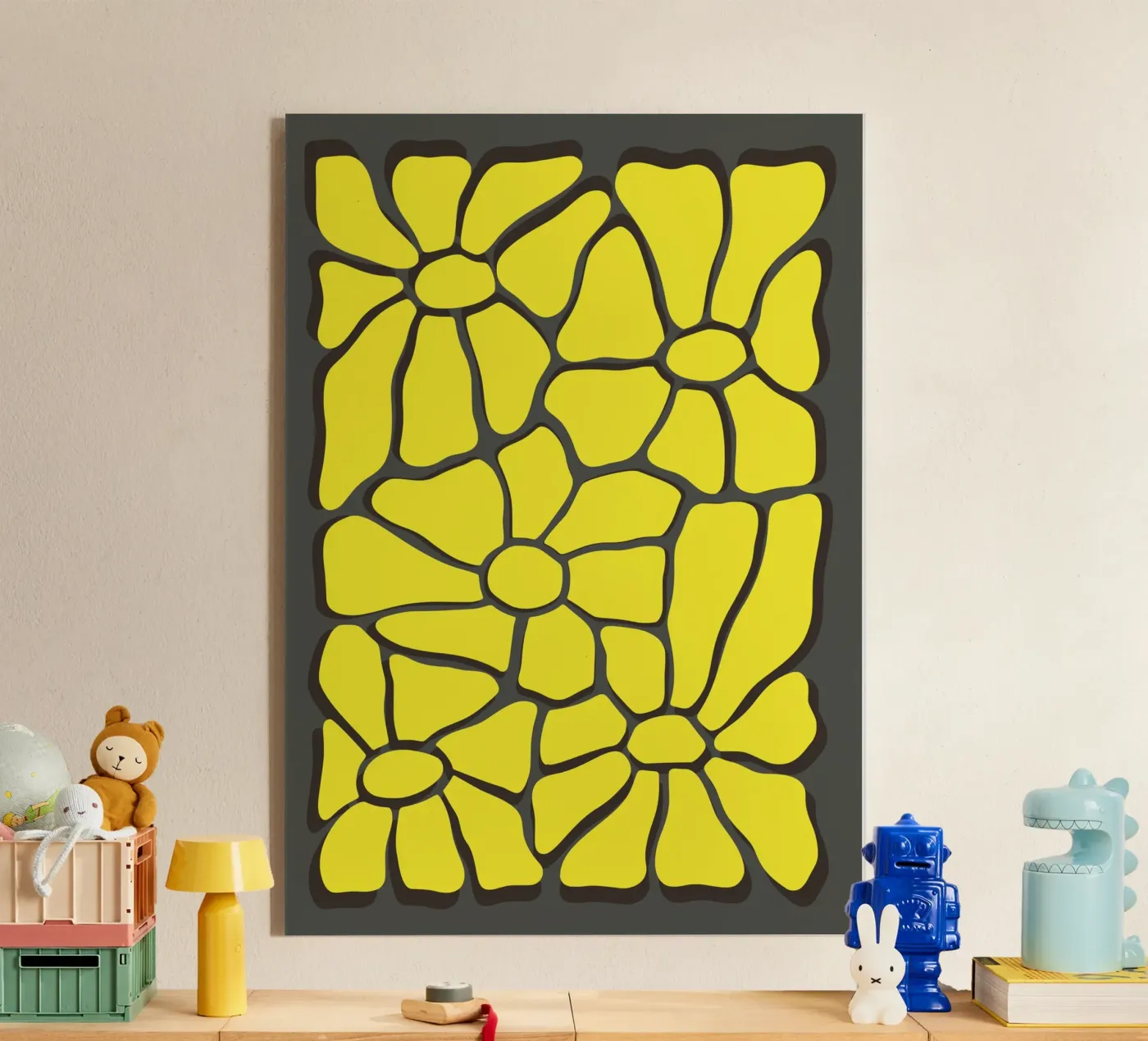 Flower composition plexiglass da RS LAB STUDIO