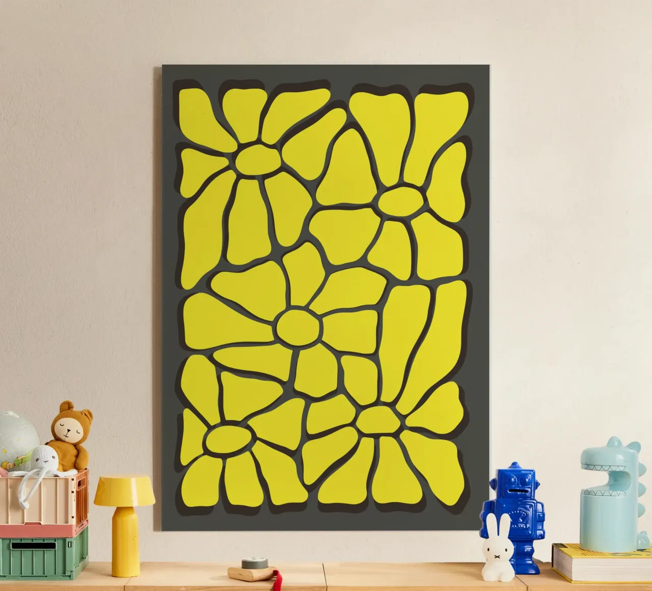 Flower composition plexiglass da RS LAB STUDIO