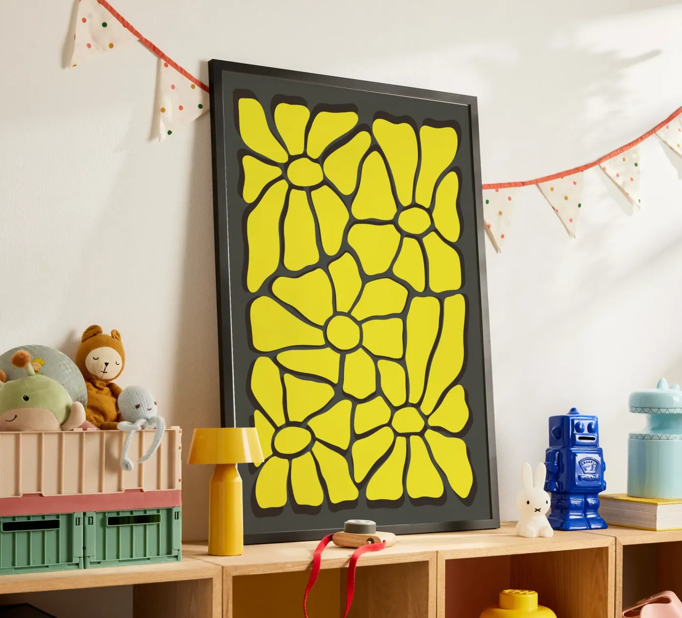 Flower composition poster da RS LAB STUDIO