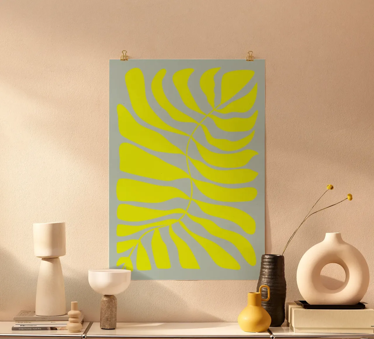 Mirage floral poster da RS LAB STUDIO