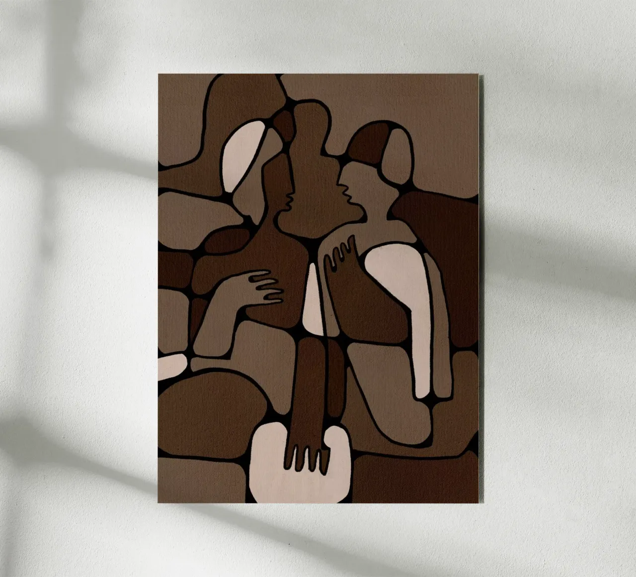 Silent Unity alluminio dibond da Shatha Al Dafai