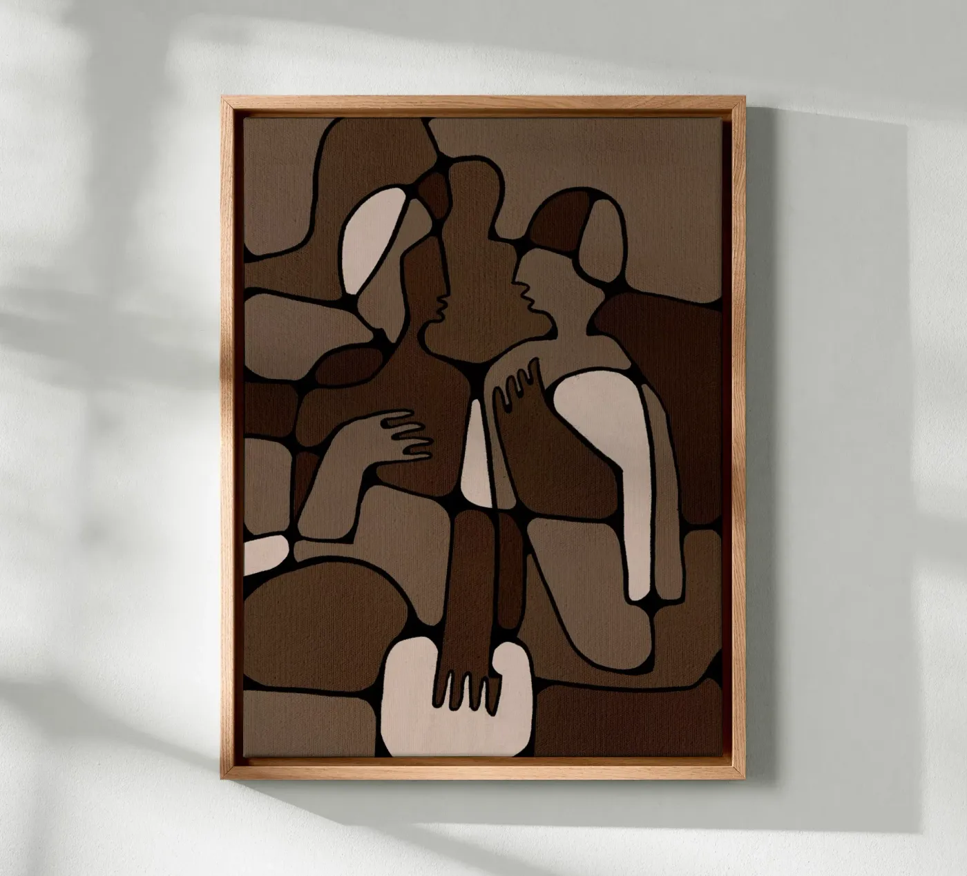 Silent Unity tela da Shatha Al Dafai