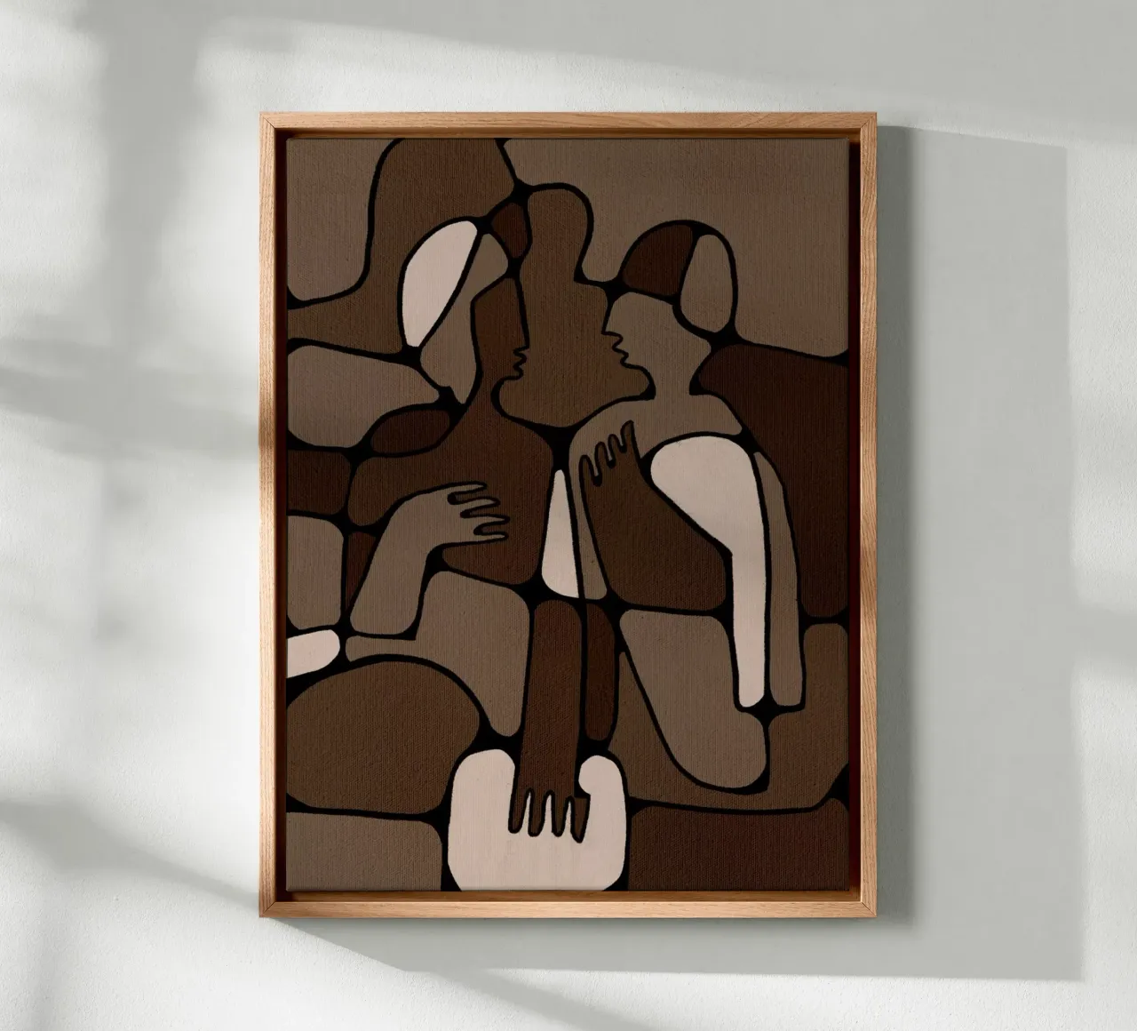 Silent Unity tela da Shatha Al Dafai