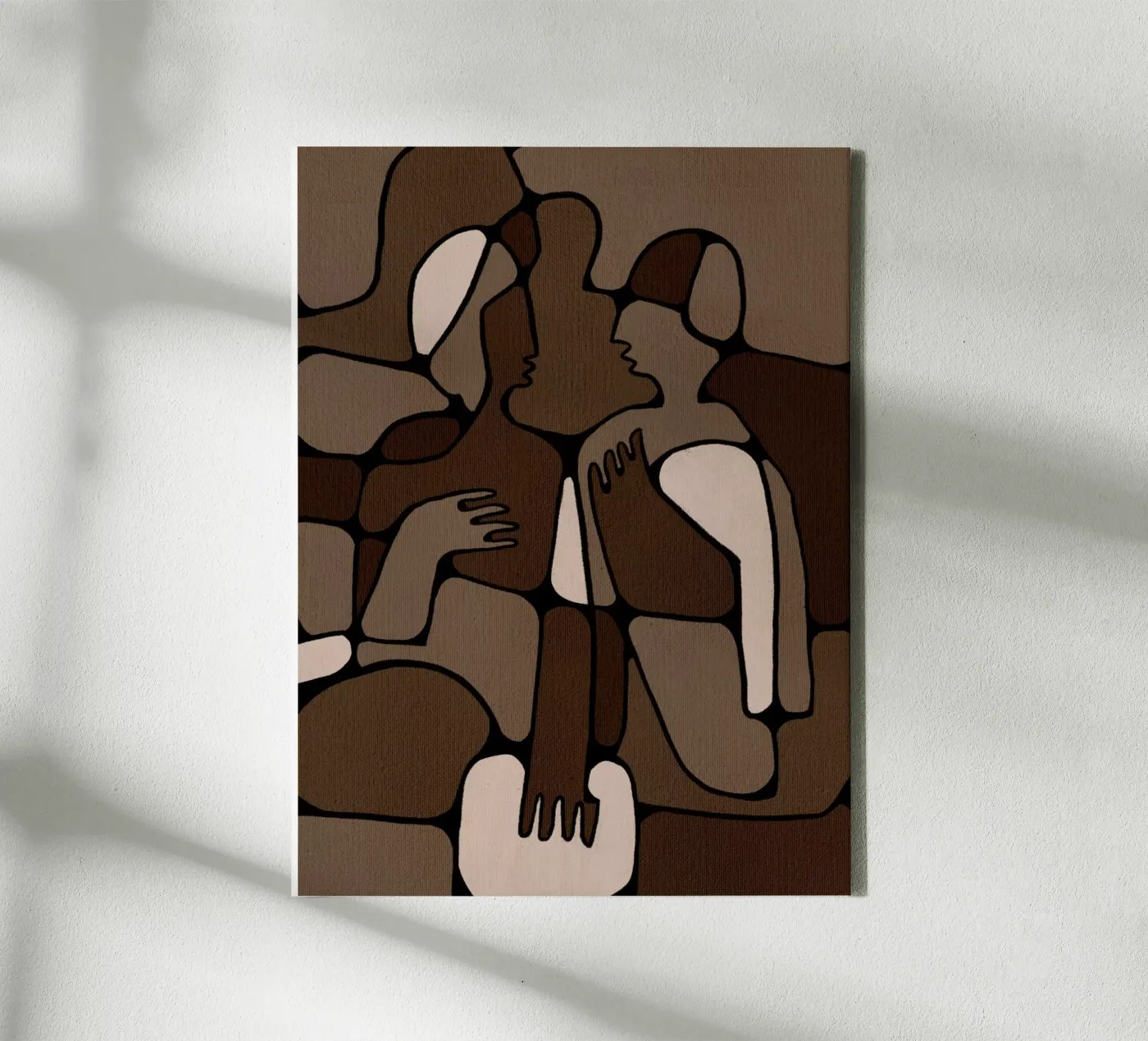 Silent Unity tela da Shatha Al Dafai