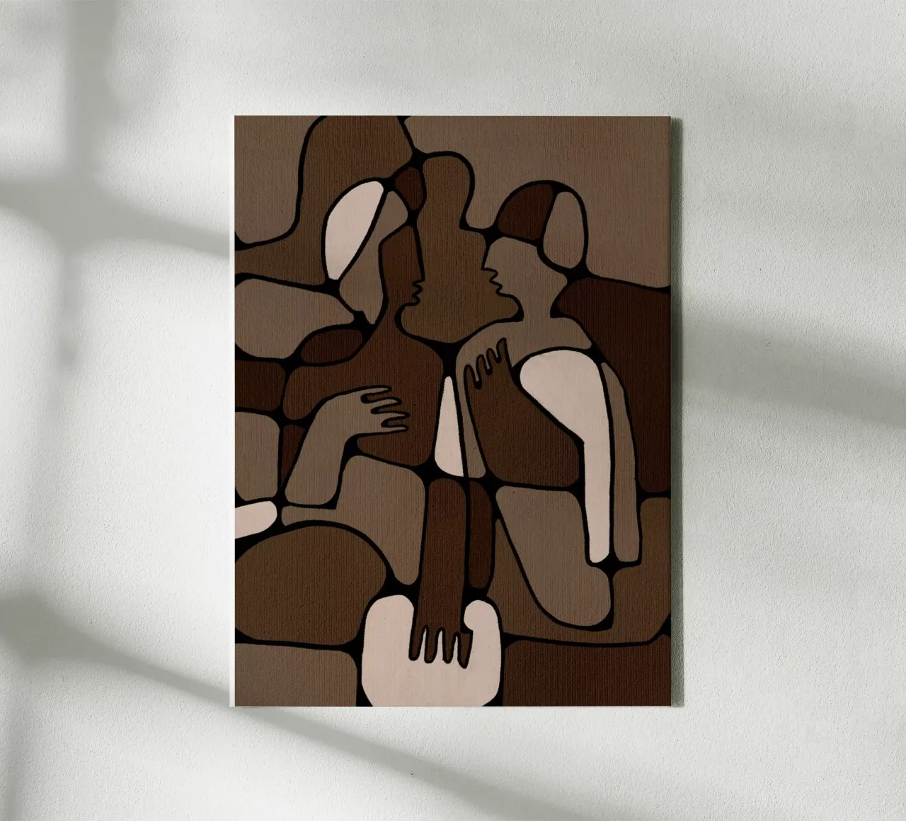 Silent Unity tela da Shatha Al Dafai