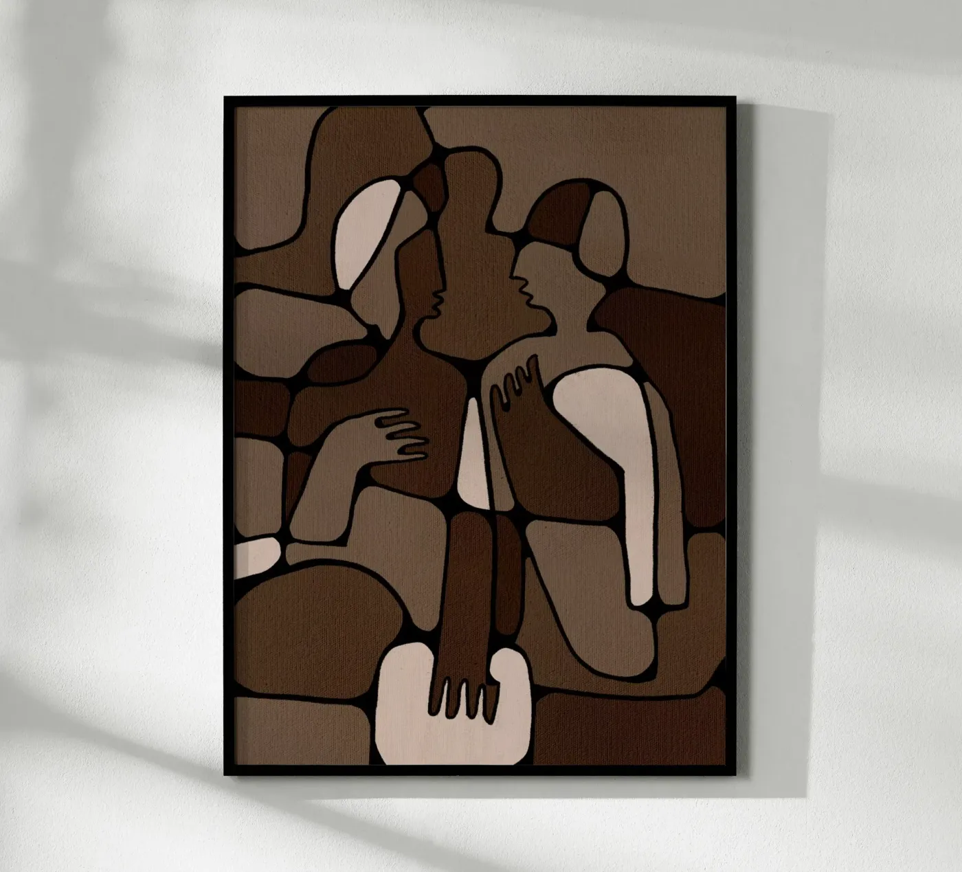 Silent Unity Poster von Shatha Al Dafai