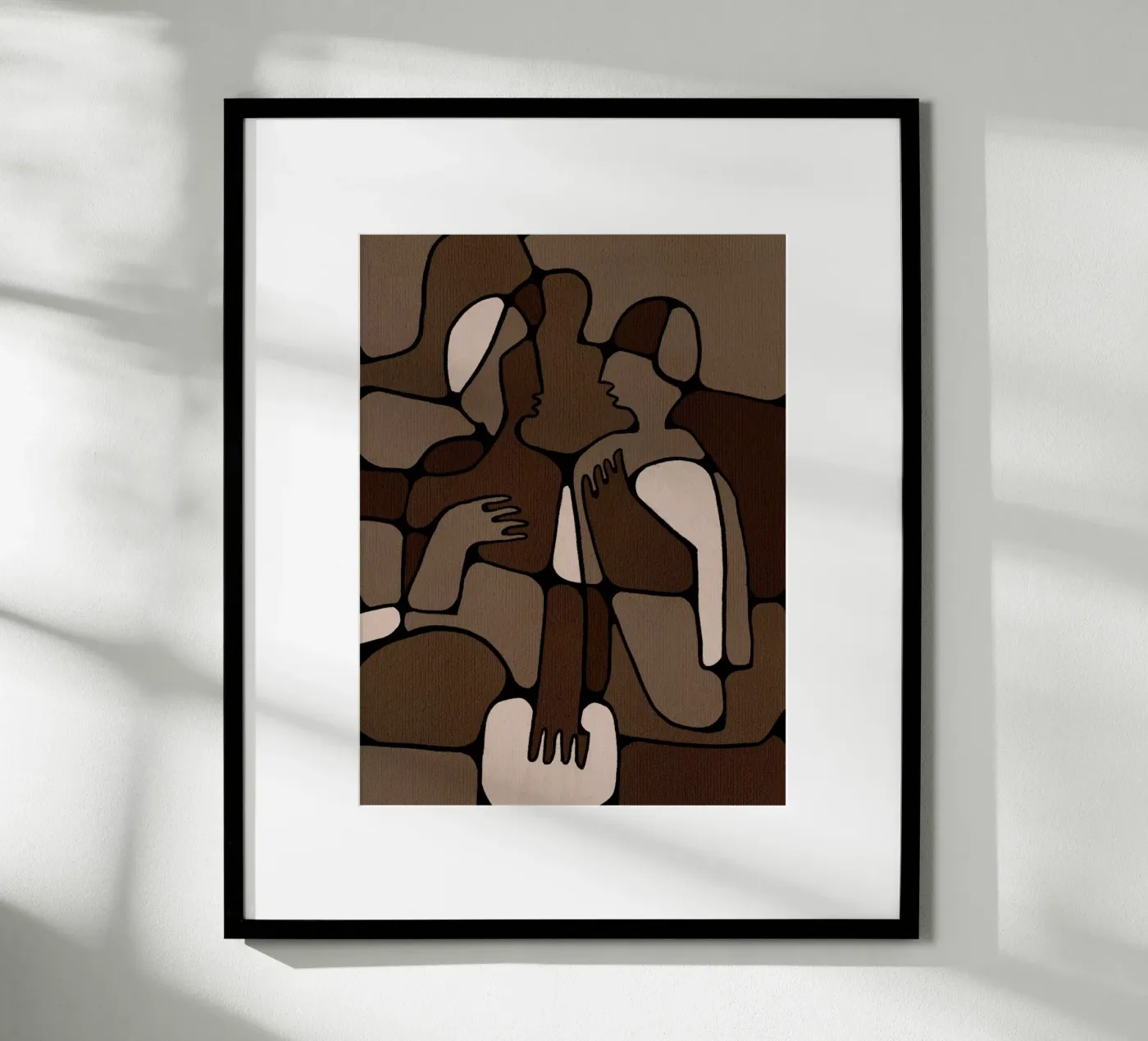 Silent Unity Poster von Shatha Al Dafai