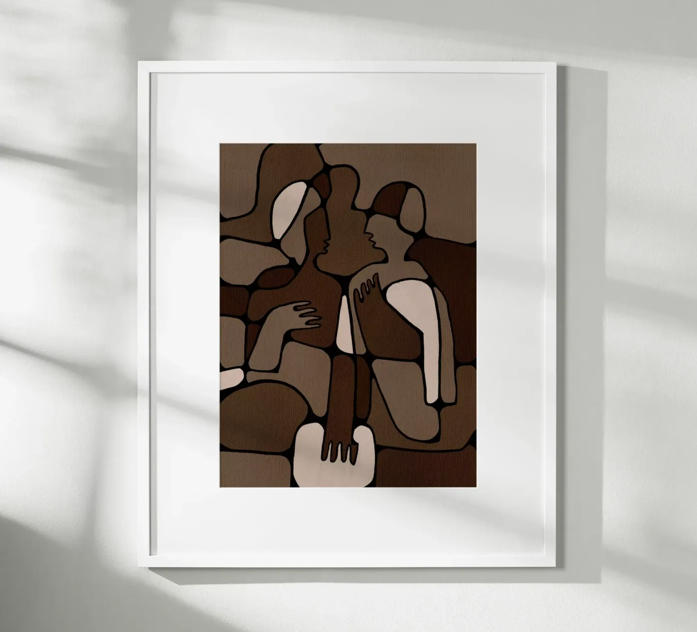 Silent Unity Poster von Shatha Al Dafai