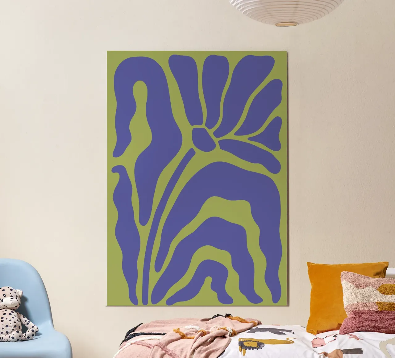 Fleur de l'espérance poster da RS LAB STUDIO