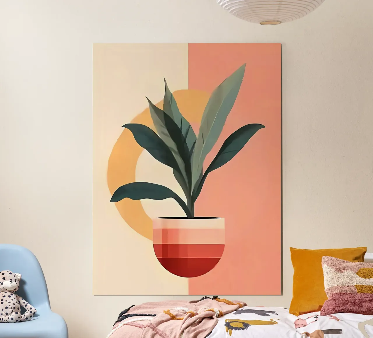 Astratto floreale poster da Jose