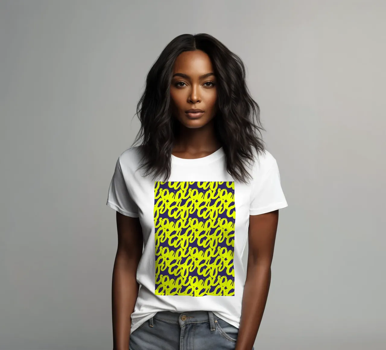 Linear Memory t-shirt da donna da RS LAB STUDIO