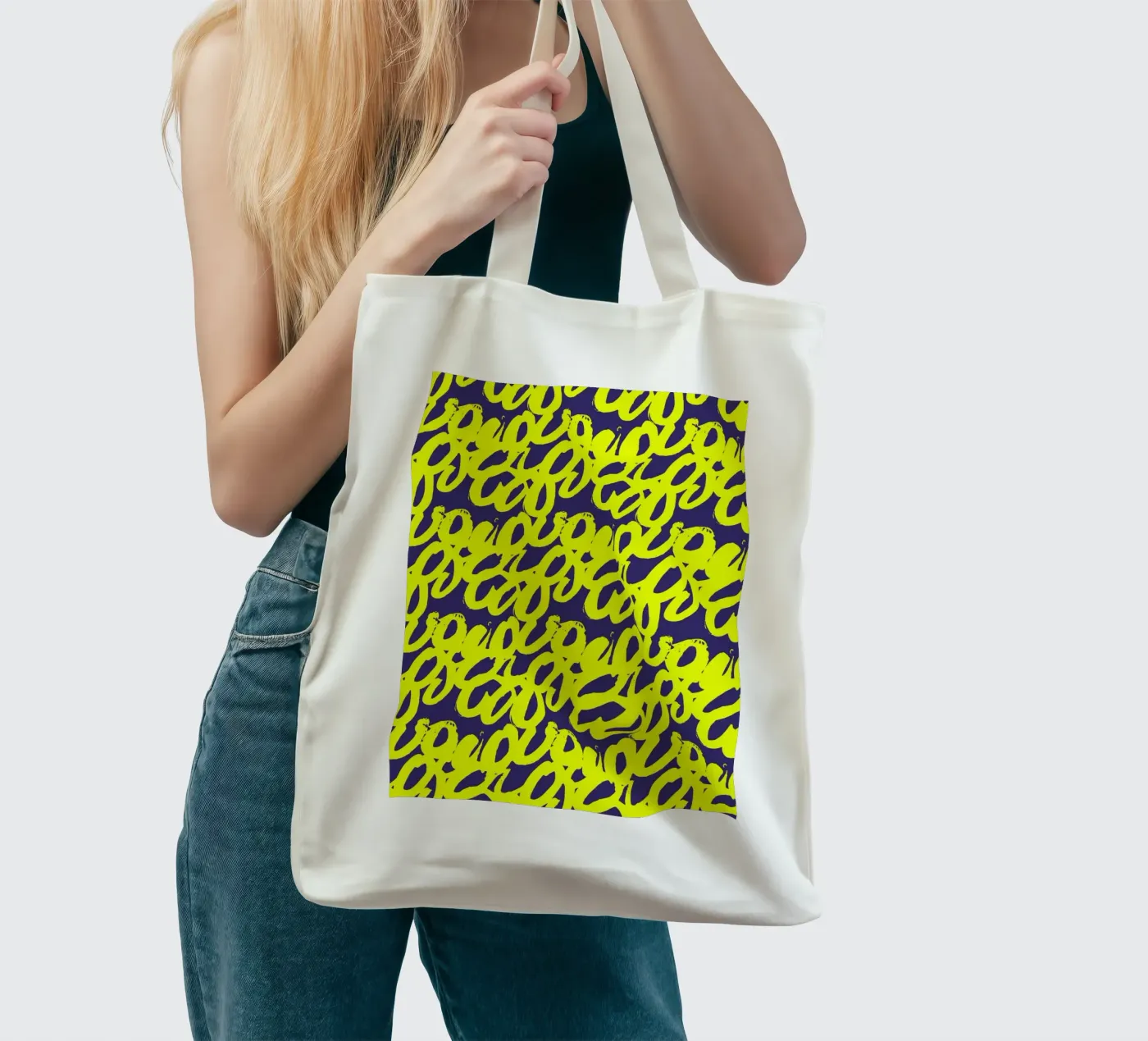 Linear Memory borsa in juta da RS LAB STUDIO