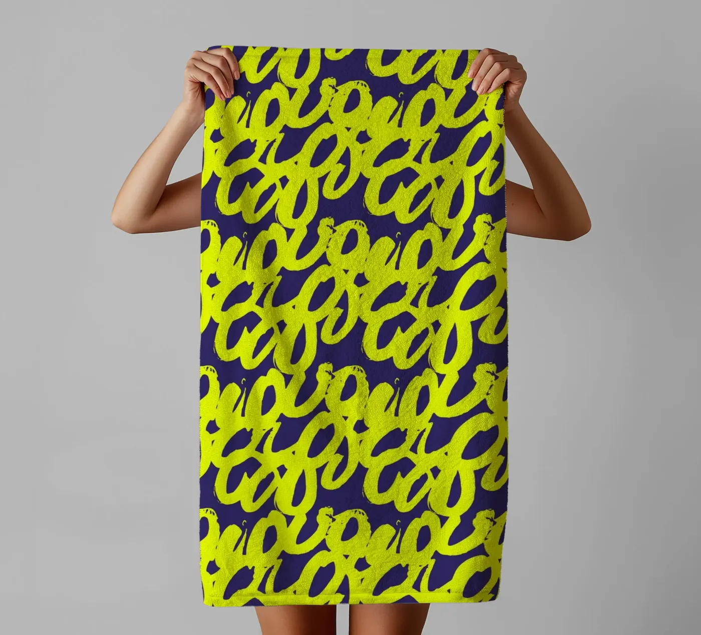 Linear Memory towel by RS LAB STUDIO