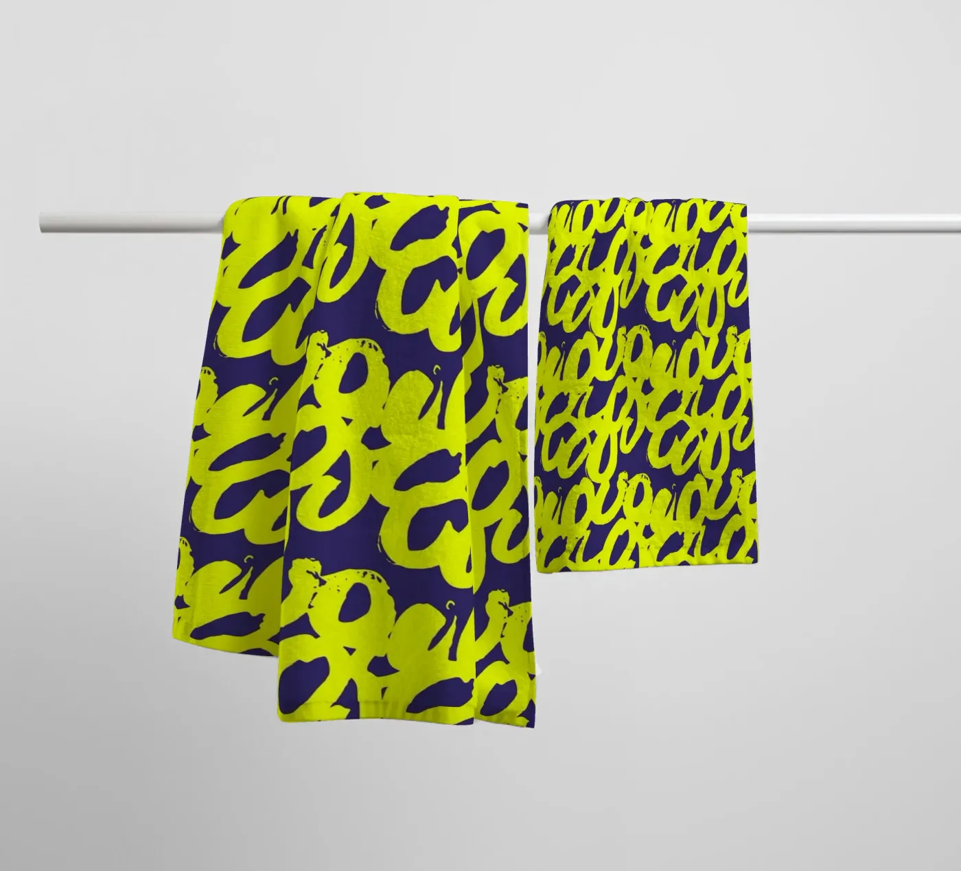Linear Memory towel by RS LAB STUDIO