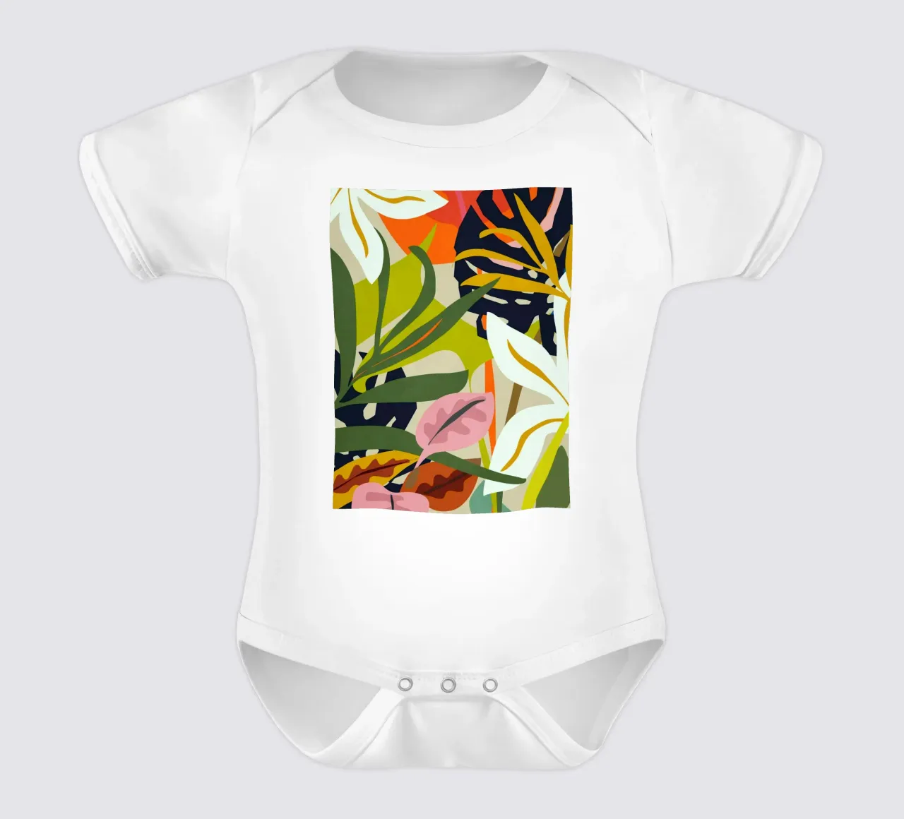 Jungla Abstracta 2 body de bebé de ThingDesign