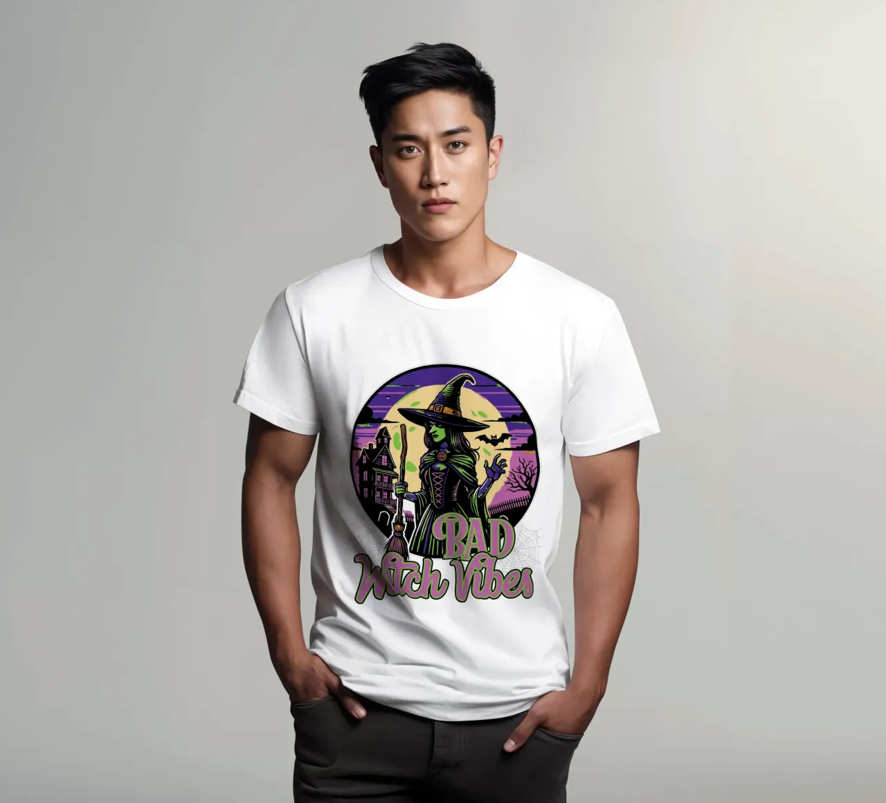 Bad Witch Vibes t-shirt da edsonramosart