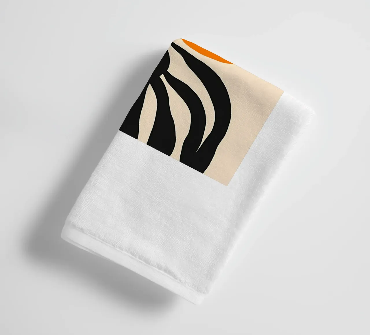 Grande fleur jaune serviette de bain de Jose