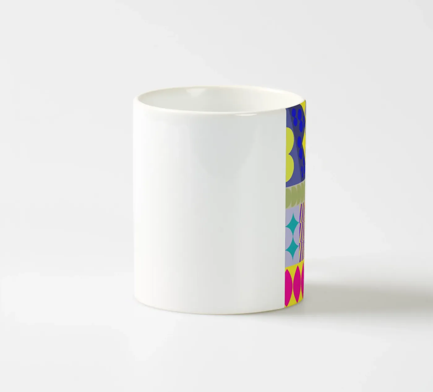 Soft Angles ceramic mug by RS LAB STUDIO